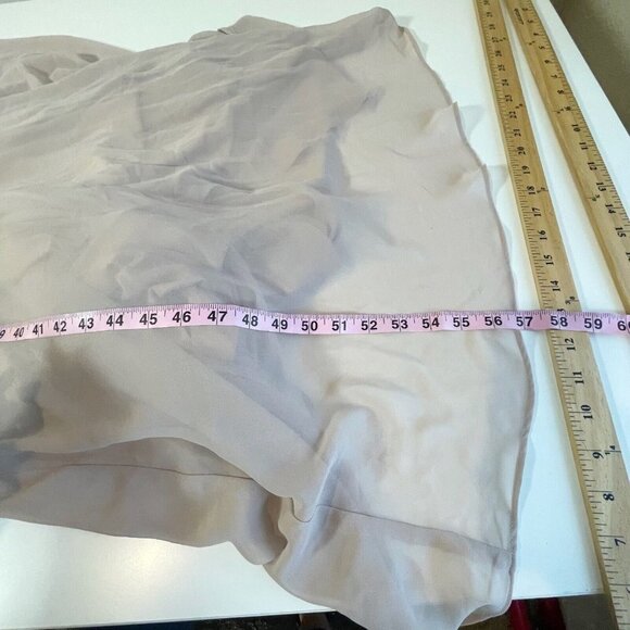 Birdy Grey Devin Convertible Chiffon Bridesmaid Dress Beige S Adjustable Straps - Picture 8 of 9